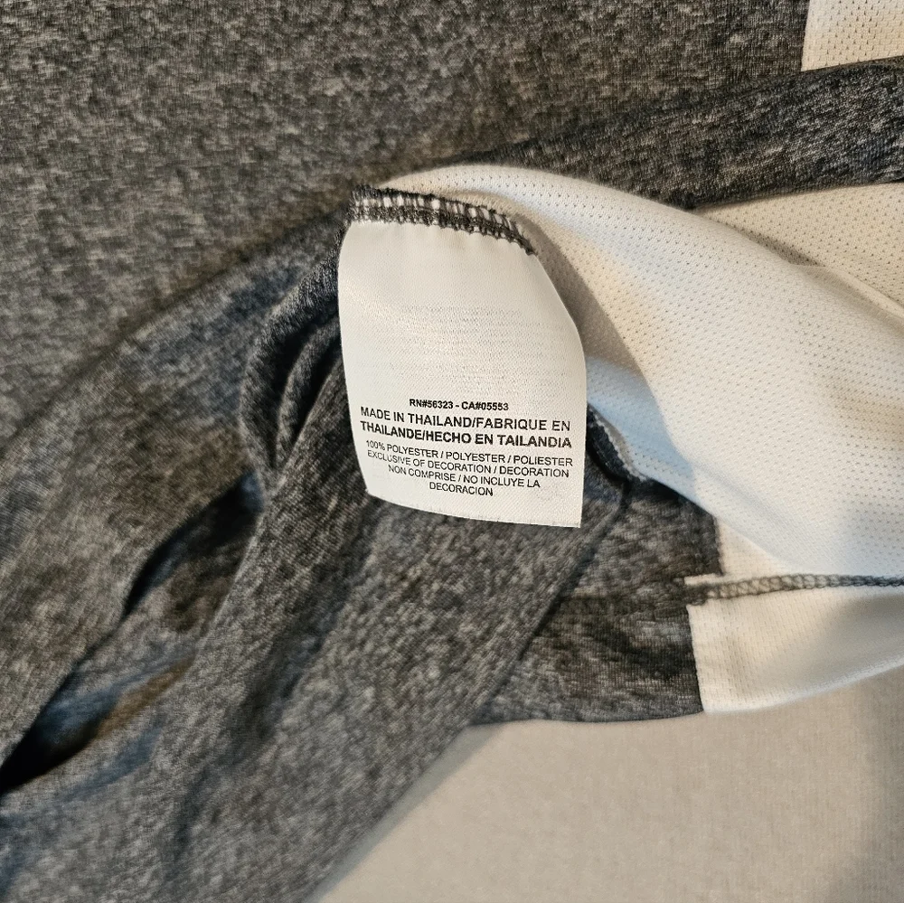 Nike Golf‎ Tour Performance Gray and White Men's Polo Shirt Size XXL